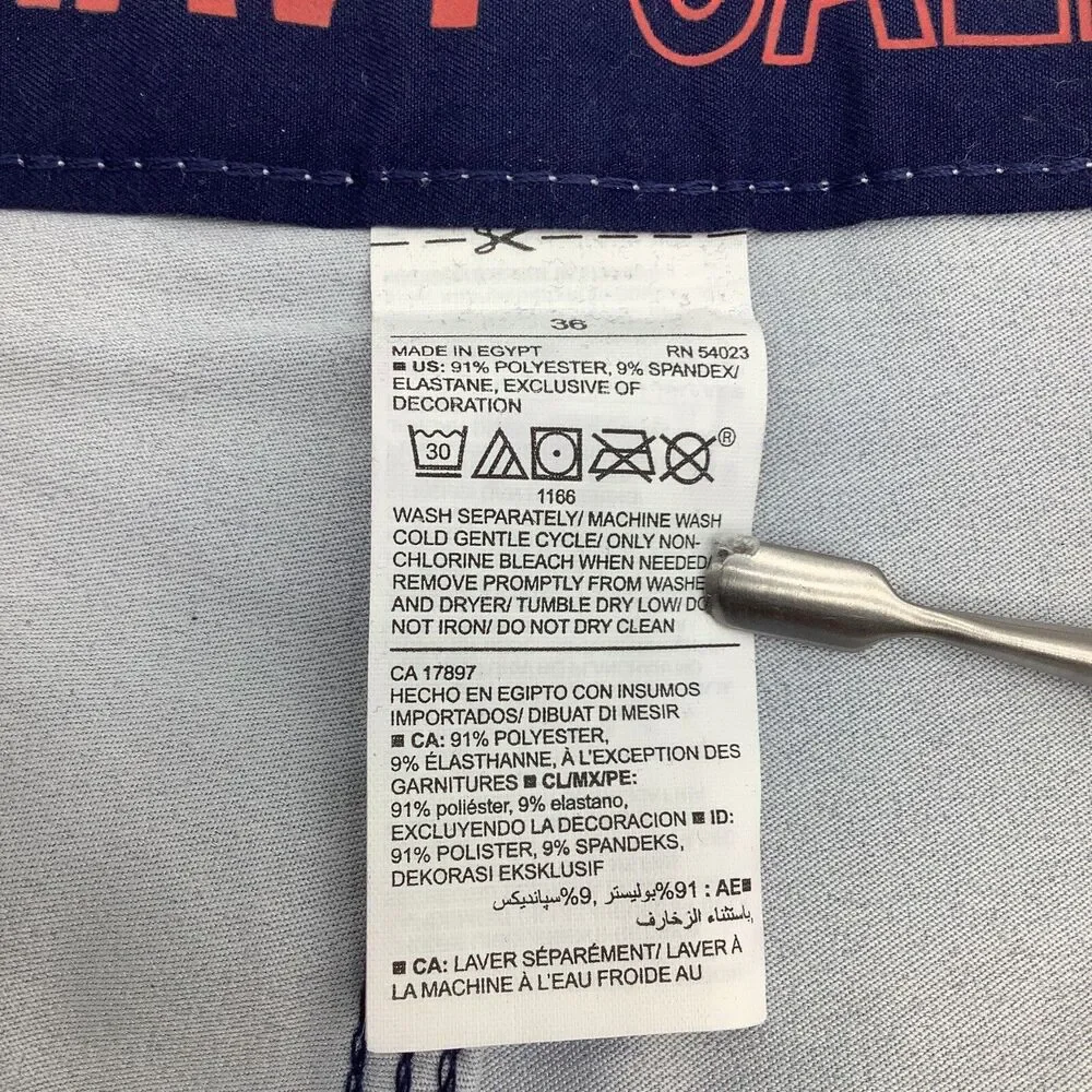 Old Navy Mens Built in Flex Board Shorts‎ Size 36 NWT